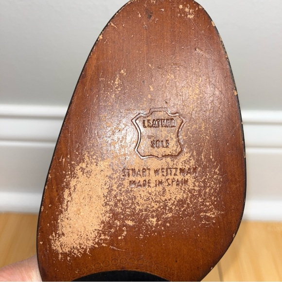 Stuart Weitzman Elegant Black Suede,Women's Heels Pumps , Size 10M, - Picture 8 of 10